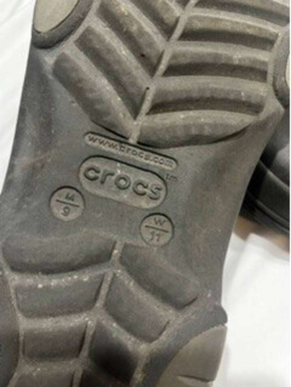 Crocs Black Clogs - Picture 2 of 2
